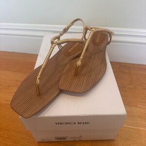 Veronica Beard Amelia Thong Sandals - Never worn